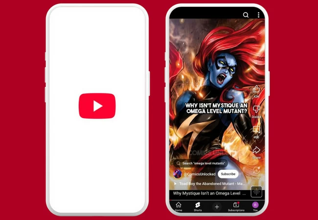 youtube shorts main interface tiktok alternative